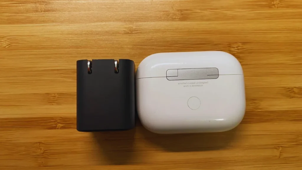 Nano 3 Pocket Charger compared to earbuds case